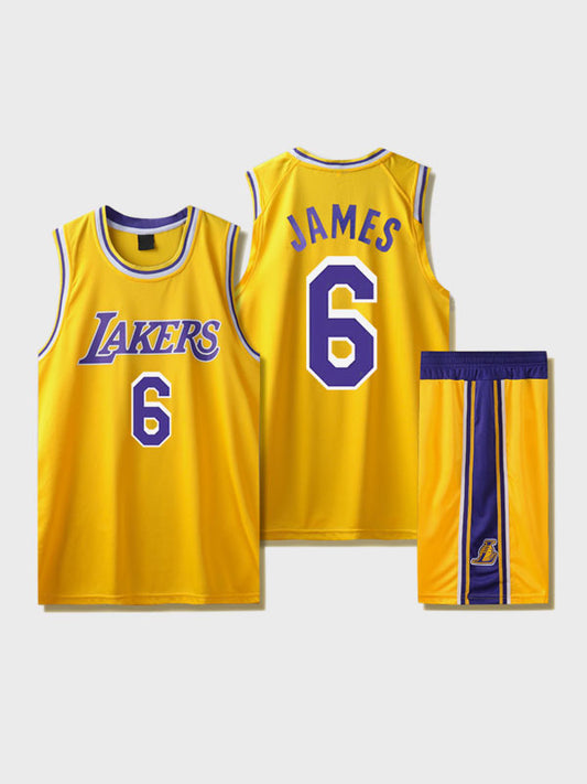 Ensemble de basketball - Lakers Jaune