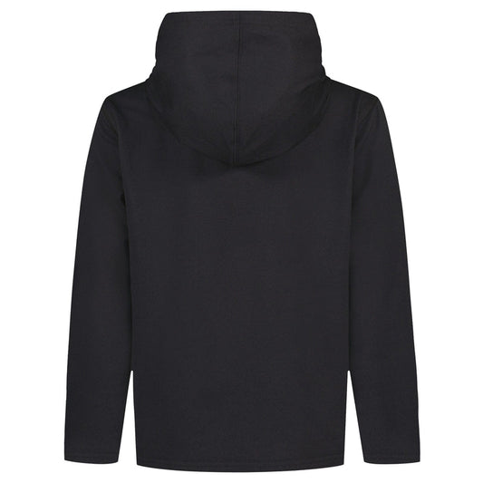 Chandail - Under Armour noir à capuche et manches longues, vue de dos