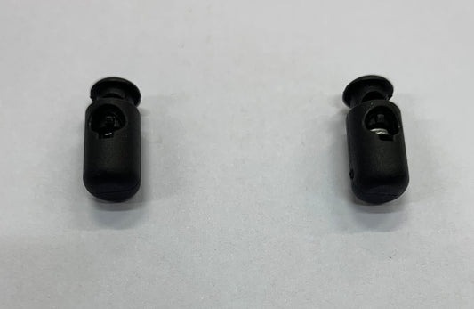 Spring clips for shoelaces