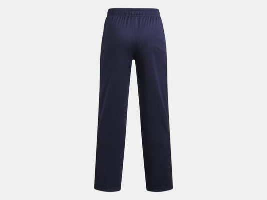 Pantalon UA Brawler 3.0 Tapered - Under Armour, pantalon bleu marine à taille élastiquée, vue de face