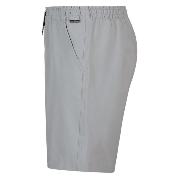 Maillot de bain - Quiksilver en gris clair, vue latérale, position 3 dans la galerie, format carré 580x580.