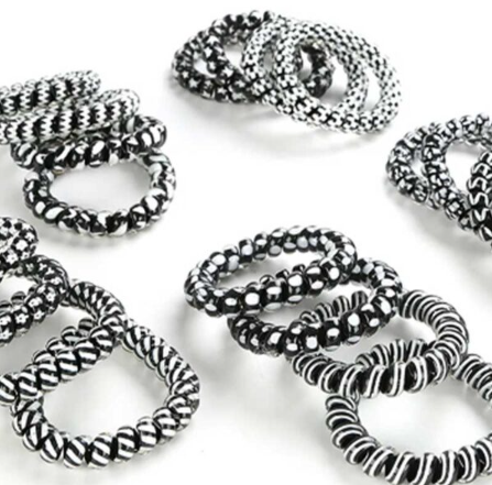 Bracelet Antimoustique - Noir/blanc