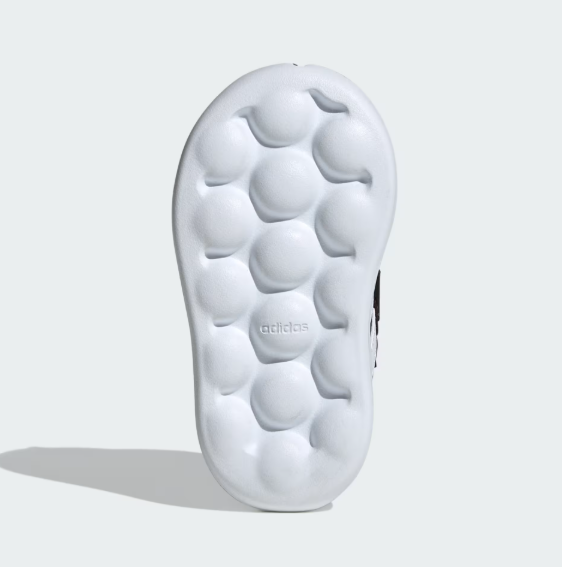 Chaussures Grand Court 2.0 - Adidas semelle blanche en EVA avec détails de grip, vue de dessous pour enfant.