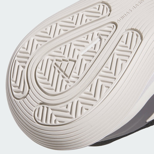 Espadrilles - BB Legengs Low J Adidas vue gros plan semelle blanche avec détails en relief pour garçon