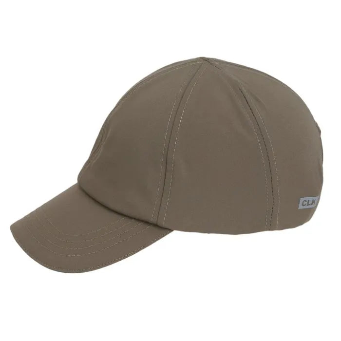 Casquette Grandit avec moi - Calikids taupe en nylon et spandex, ajustable, pour garçon, vue de profil droit.