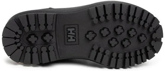 Bottes d'hiver pour homme - Helly Hansen vue semelle en caoutchouc noire avec motifs antidérapants détaillés