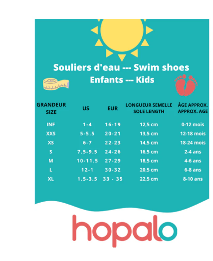Souliers d'eau - Hopalo