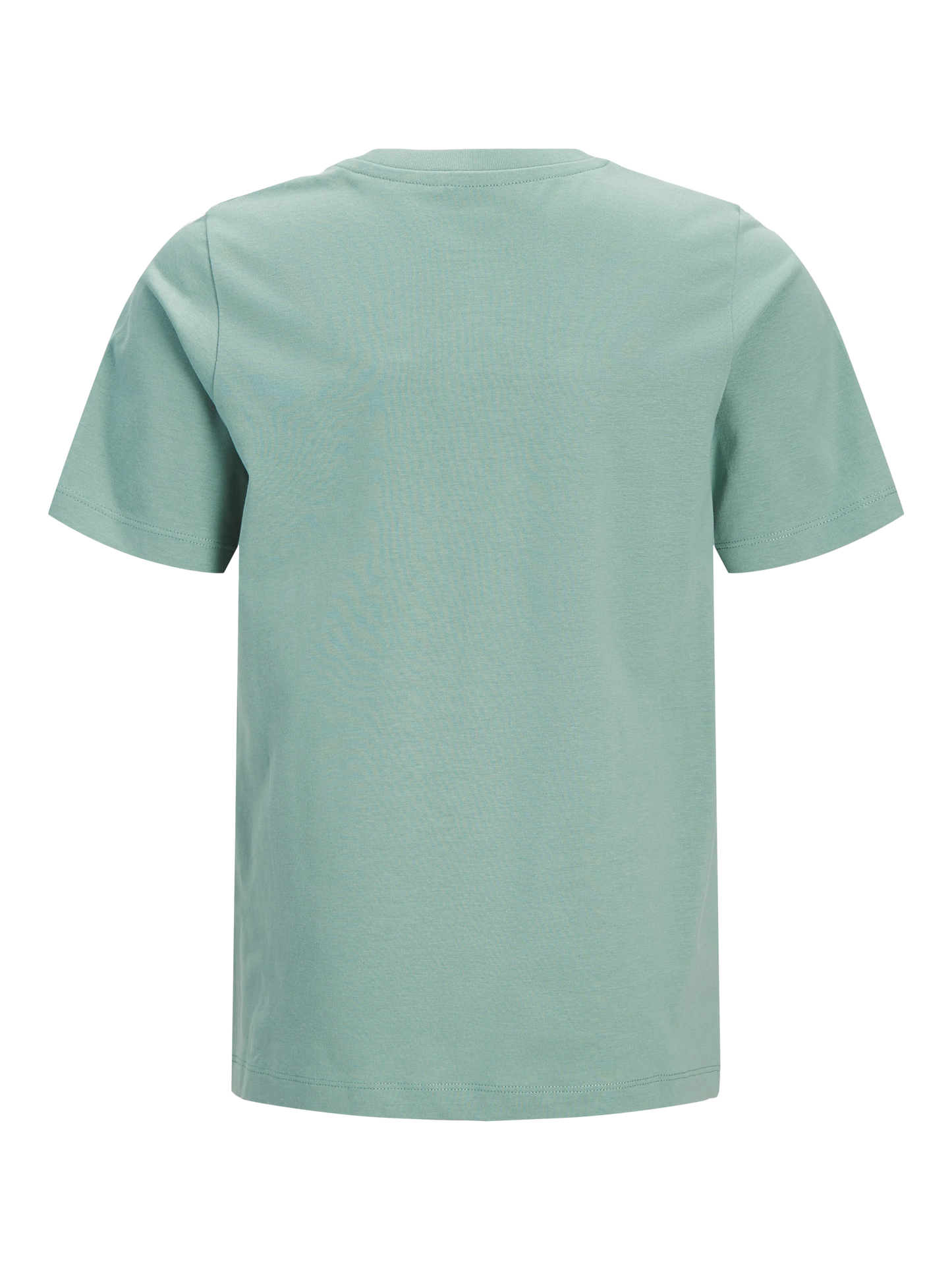 T-Shirt - Jack & Jones en coton vert menthe pour homme, vue de dos, manches courtes, col rond classique