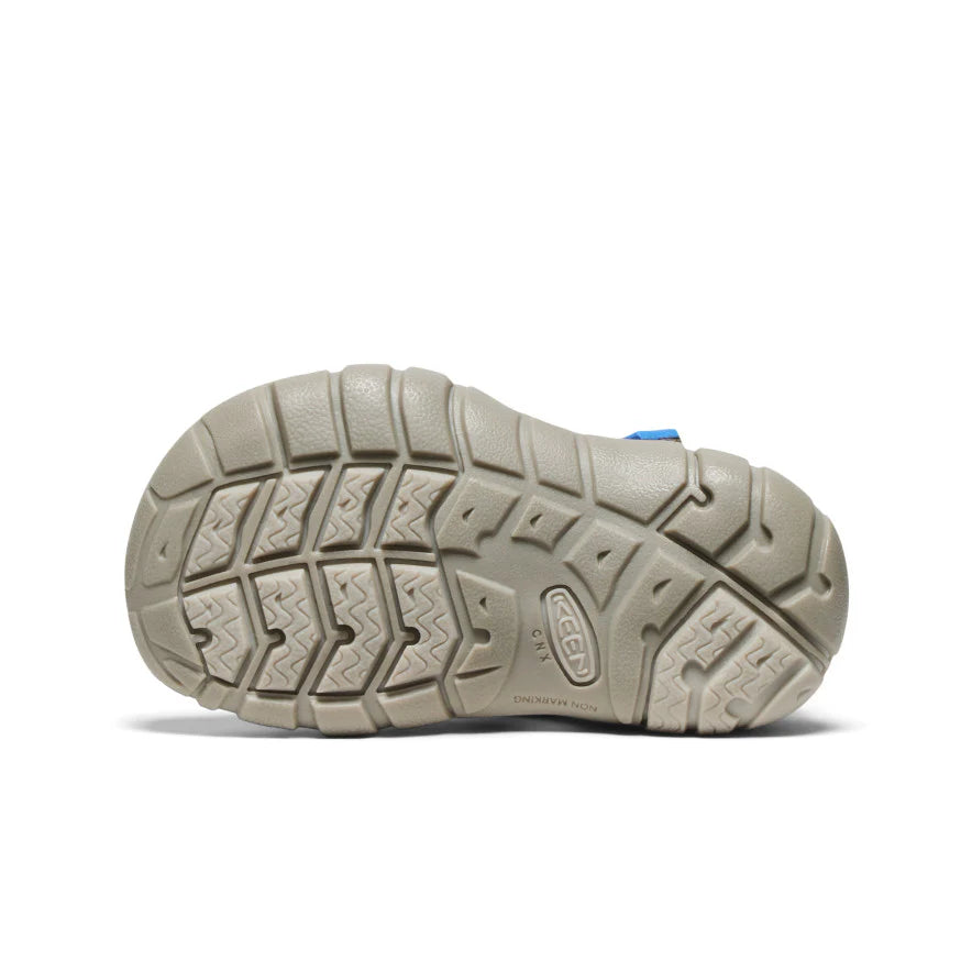 Sandales - Seacamp II Keen beige semelle caoutchouc à crampons multidirectionnels, vue dessous détail adhérence