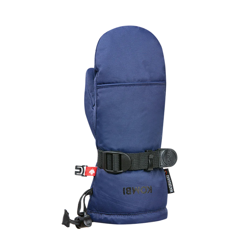 Mitaines d'hiver The Everyday - Kombi bleu marine en polyamide avec membrane WATERGUARD®, vue de face détaillée