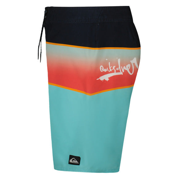 Maillot de bain - Quiksilver en position galerie 2, vue latérale, dimensions 580x580, motif dégradé coloré.