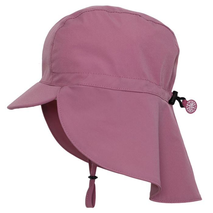Chapeau U.V - Calikds position galerie 3 chapeau léger séchage rapide avec protection nuque et cordon ajustable rose