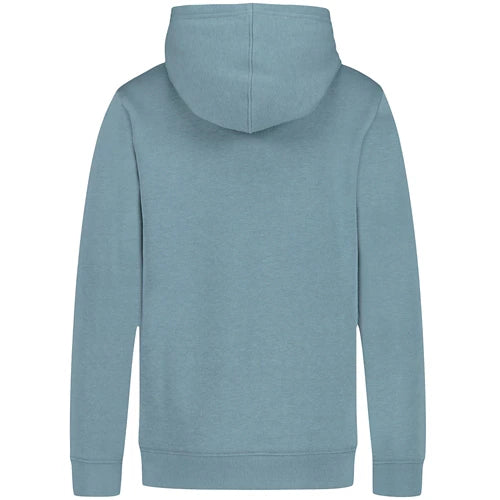 Hoodie - Under Armour bleu clair en molleton, pour garçon, à capuche, vue de dos, style casual.