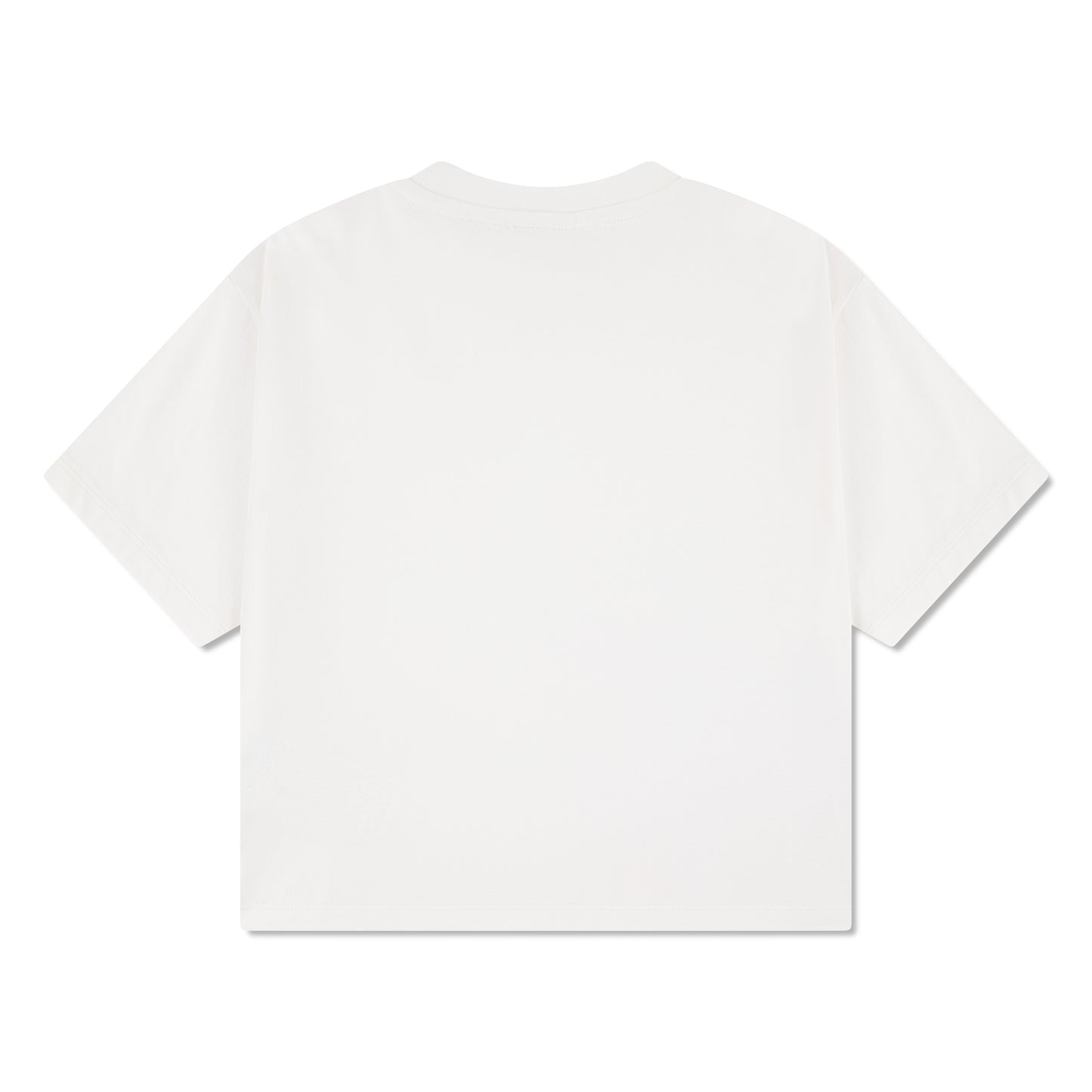 T-Shirt - Converse blanc oversize en jersey coton bio, manches courtes, vue arrière galerie 3 format carré 3000x3000