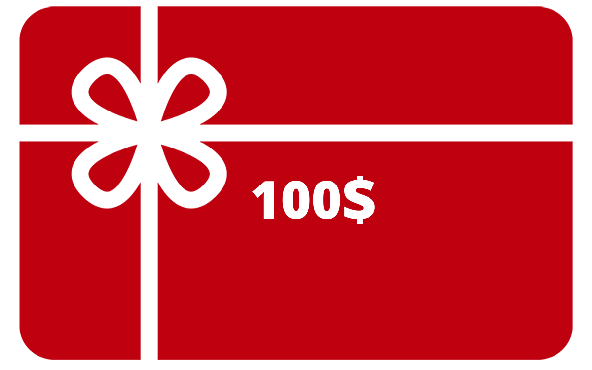 Carte-cadeau 100$
