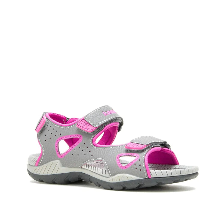Sandale Enfant Mixte Kamik Harbor T - Légère, Réglable Velcro, Semelle EVA CushyStep, Lavable Machine - Pour Plage, Jardin, Eau