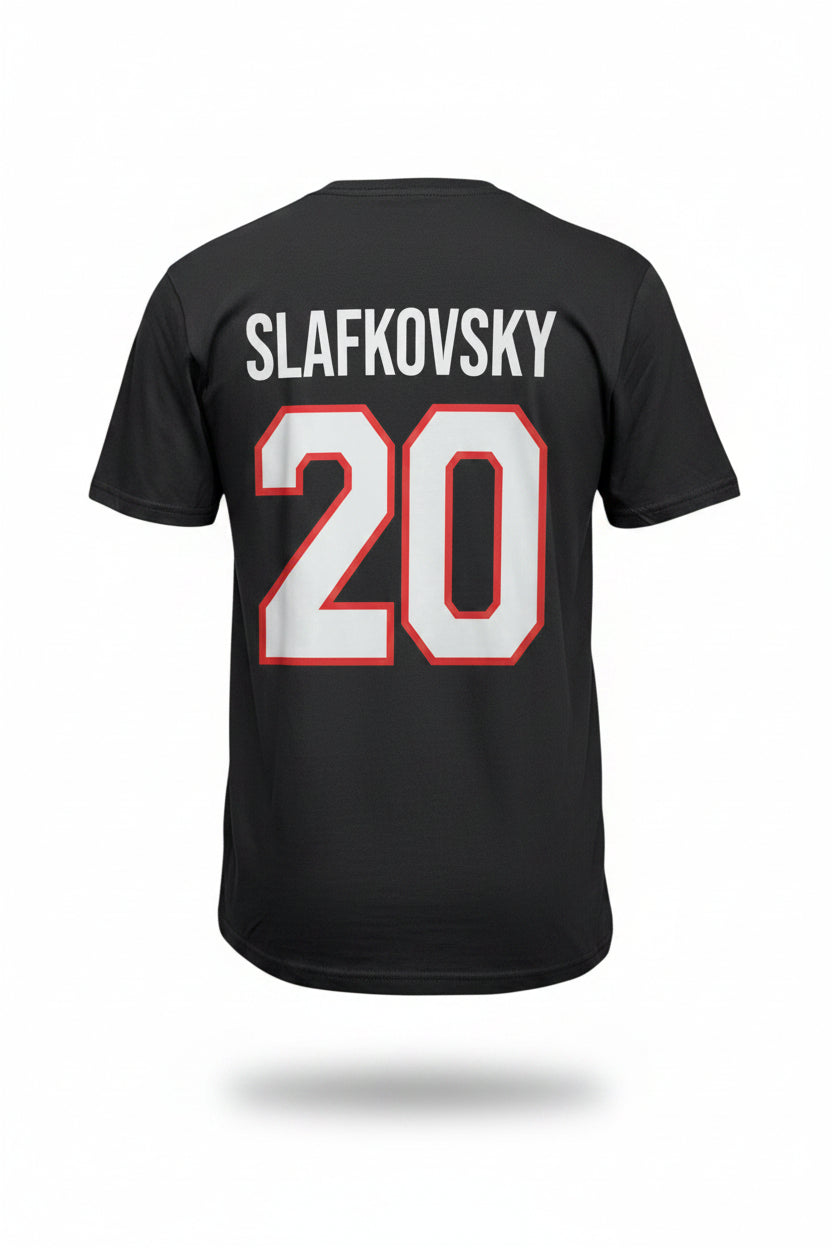 T-Shirt Adulte Coton Noir - Slafkovsky #20