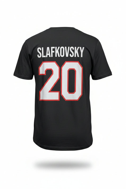 T-Shirt Adulte Coton Noir - Slafkovsky #20