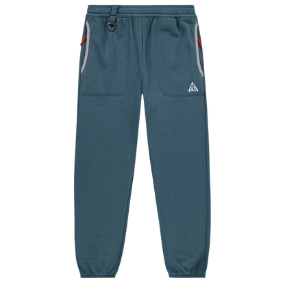 Pantalon ACG - Nike bleu ardoise style jogging à taille élastique avec poches latérales vue de face