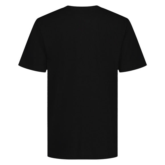 T-Shirt - Billabong noir en jersey coton 100 % pour homme, vue de dos, coupe classique manches courtes.