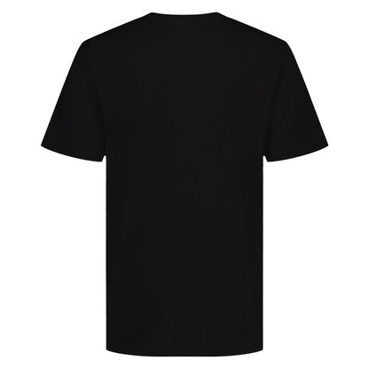 T-Shirt - Billabong noir en jersey coton 100 % pour homme, vue de dos, coupe classique manches courtes.