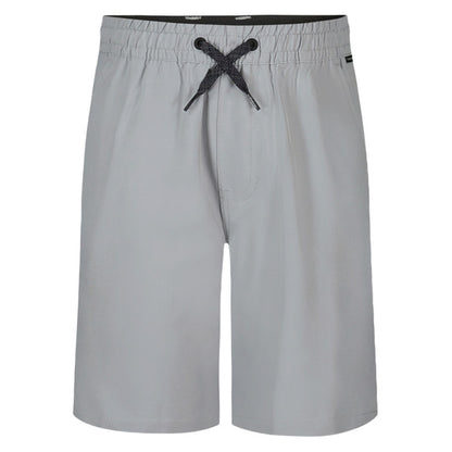 Maillot de bain - Quiksilver gris clair avec cordon noir, vue galerie position 1 format carré 580x580 pixels