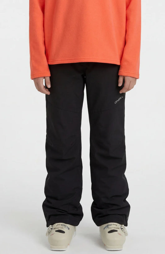 Pantalon de neige FWC'CRUZ - O'Neill noir porté sur mannequin vue de face