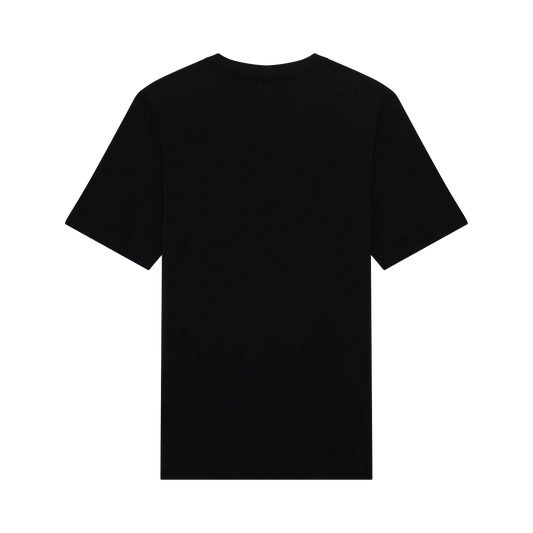 T-Shirt Icon - Fox noir vue dos, image de galerie position 2, format carré 1500x1500 pixels, coton peigné filé