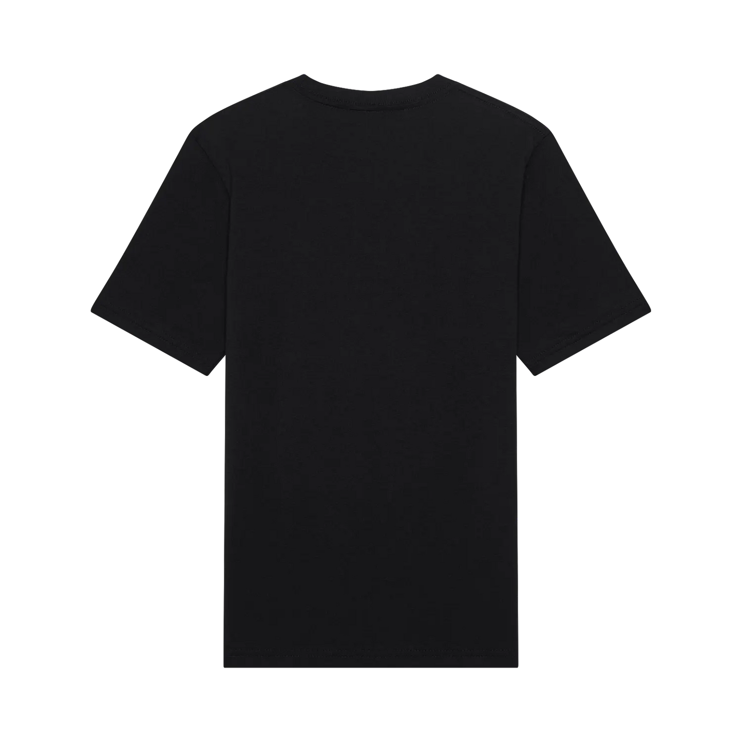 T-Shirt Image Print - Fox noir en coton peigné, coupe classique, vue de dos, dimensions carrées 1500x1500, galerie position 2