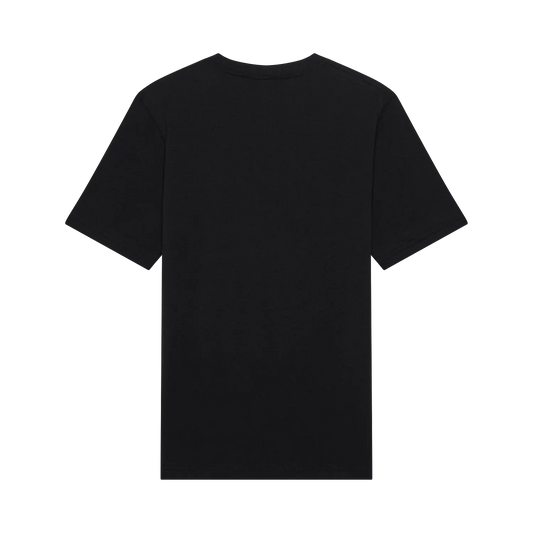 T-Shirt Image Print - Fox noir en coton peigné, coupe classique, vue de dos, dimensions carrées 1500x1500, galerie position 2