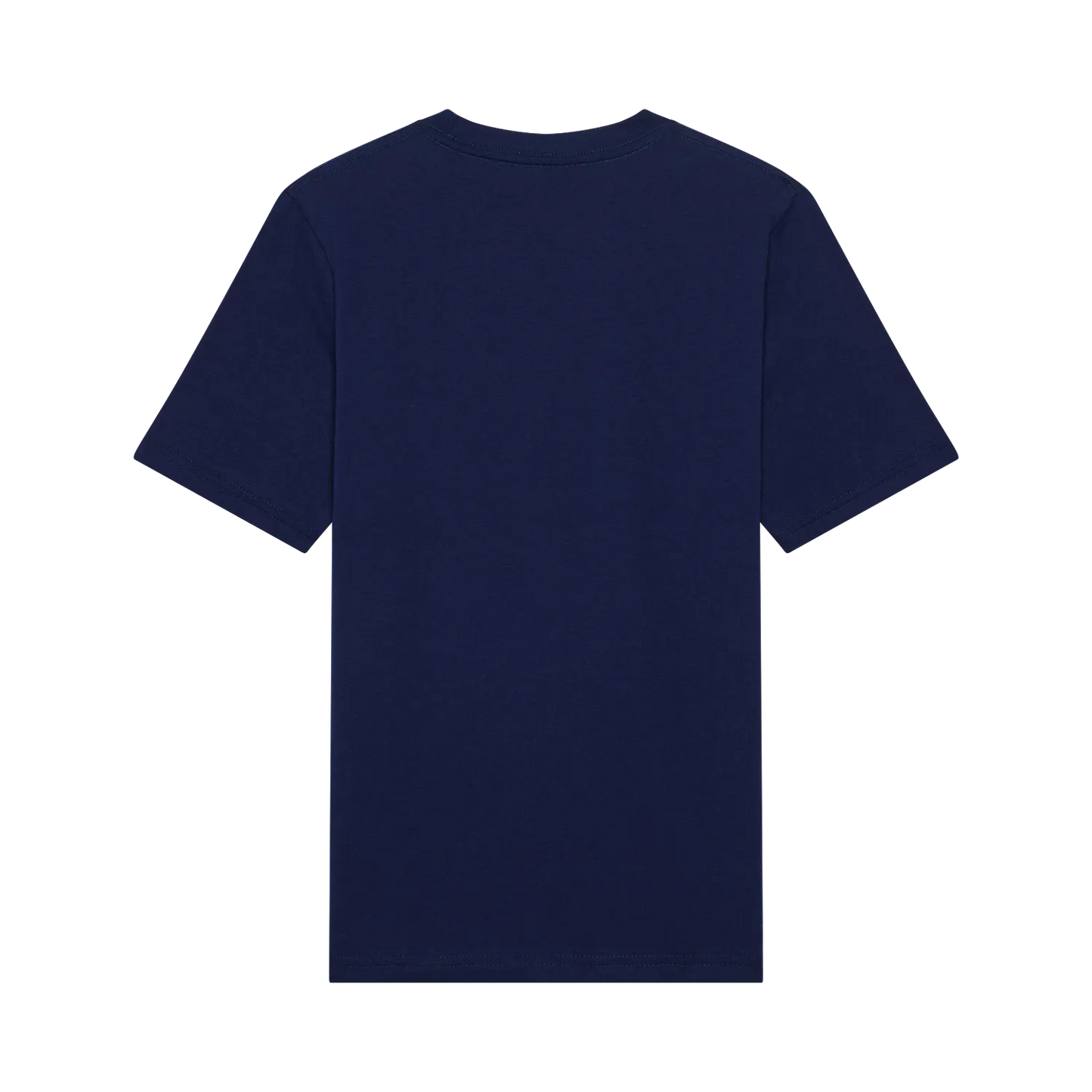 T-Shirt Image Print Hd - Fox bleu marine en coton peigné, coupe classique, vue arrière, dimensions 1500x1500, galerie 2.