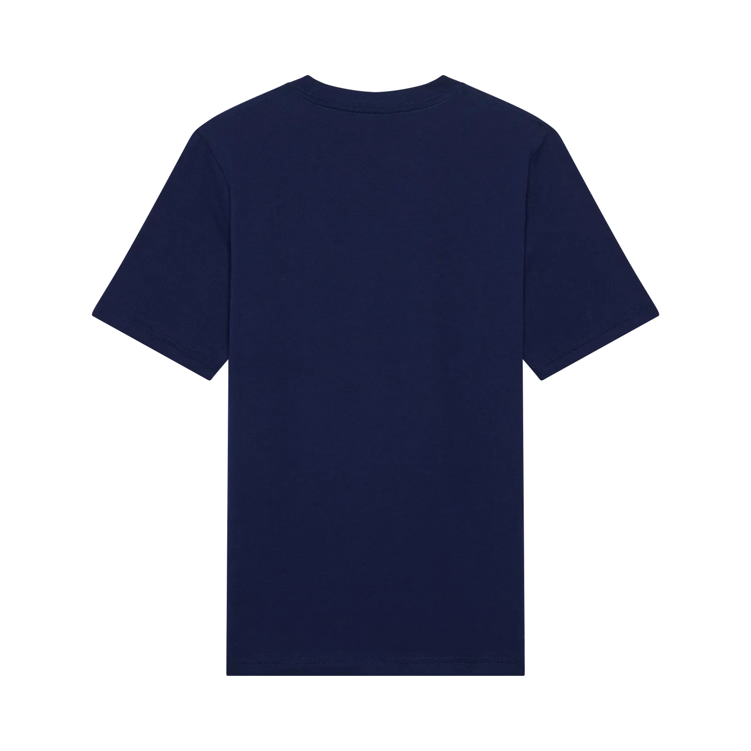 T-Shirt Image Print Hd - Fox bleu marine en coton peigné, coupe classique, vue arrière, dimensions 1500x1500, galerie 2.