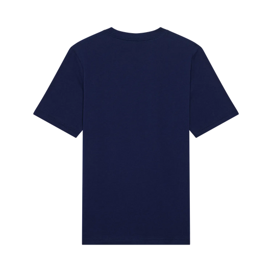 T-Shirt Image Print Hd - Fox bleu marine en coton peigné, coupe classique, vue arrière, dimensions 1500x1500, galerie 2.