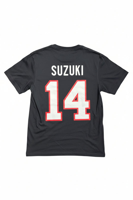 T-Shirt Adulte Coton Noir - Suzuki #14