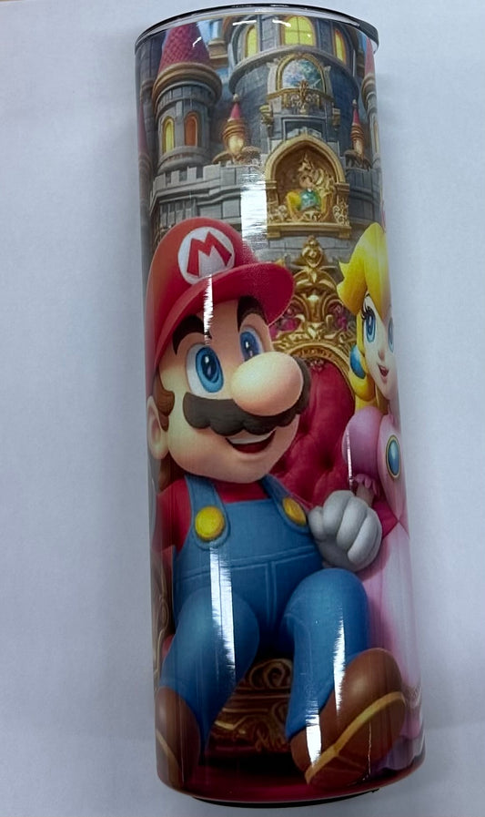 Bouteille isotherme - Super Mario et Princesse Peach