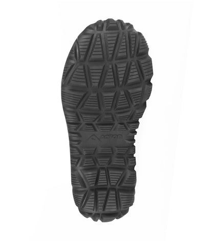 Bottes d'hiver - Acton Rock semelle noire en caoutchouc avec motif adhérent, vue de dessous, pour enfant.