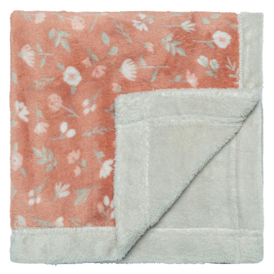 Plush blanket - Perlimpinpin Flowers