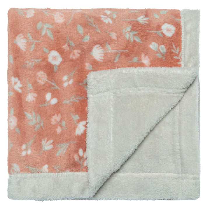 Plush blanket - Perlimpinpin Flowers