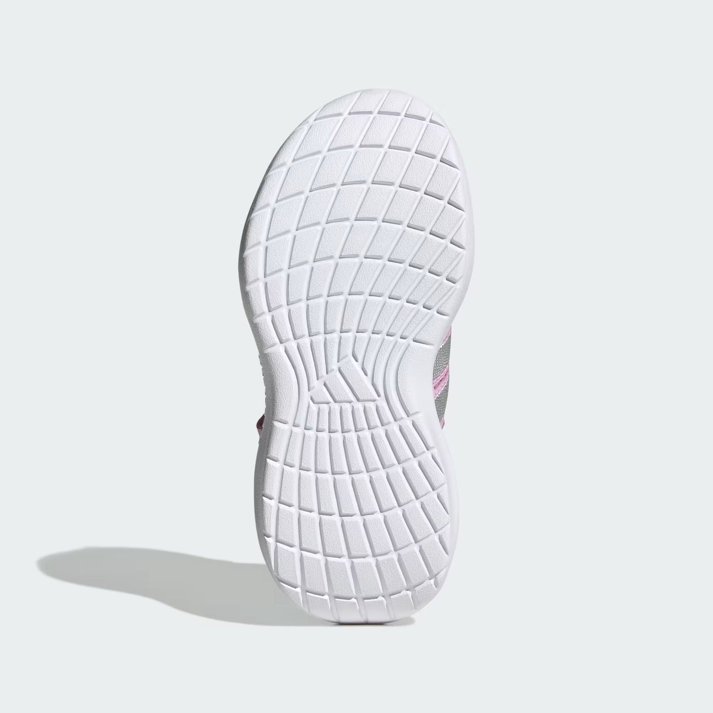 Espadrilles Lightorama Rnr El - Adidas, semelle blanche en caoutchouc vue de dessous pour bébé fille ou garçon.