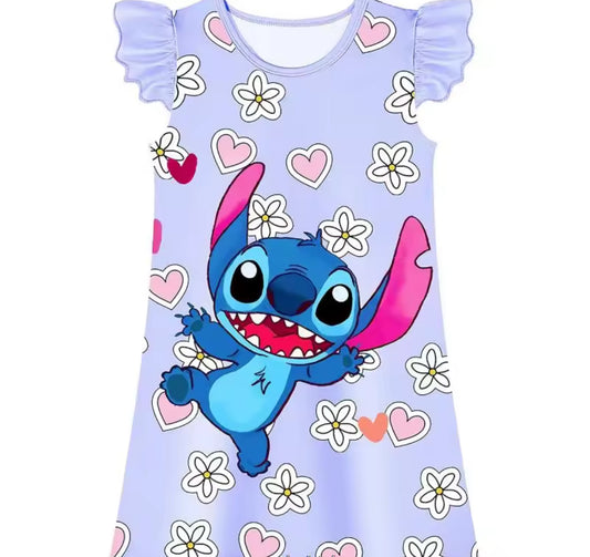 Robe de nuit - Stitch Bleu