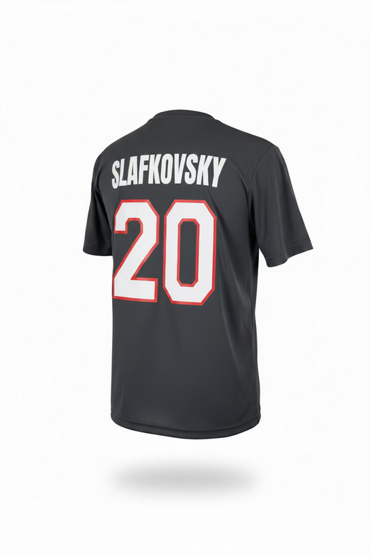 T-Shirt Noir Polyester - Slafkovsky