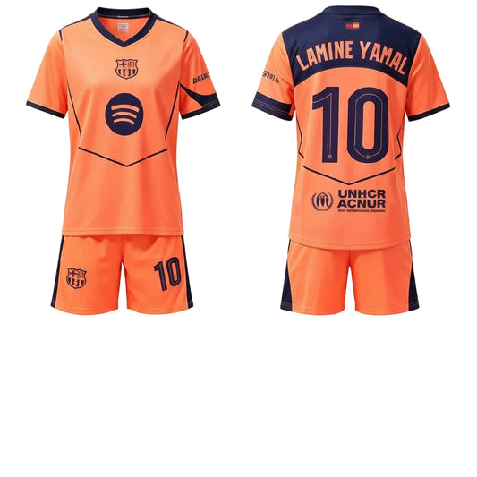 Ensemble de soccer FC Barcelone - Lamine Yamal