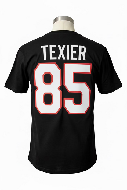 T-Shirt Coton Adulte Noir - Texier #85