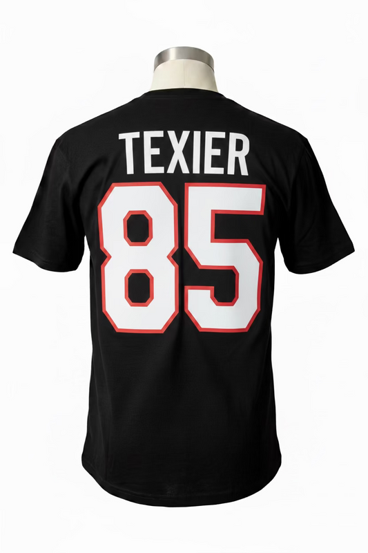 T-Shirt Coton Adulte Noir - Texier #85