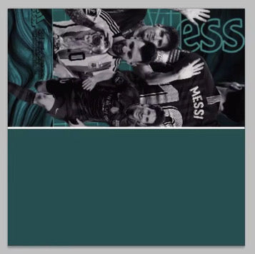 Microfiber towel - Messi