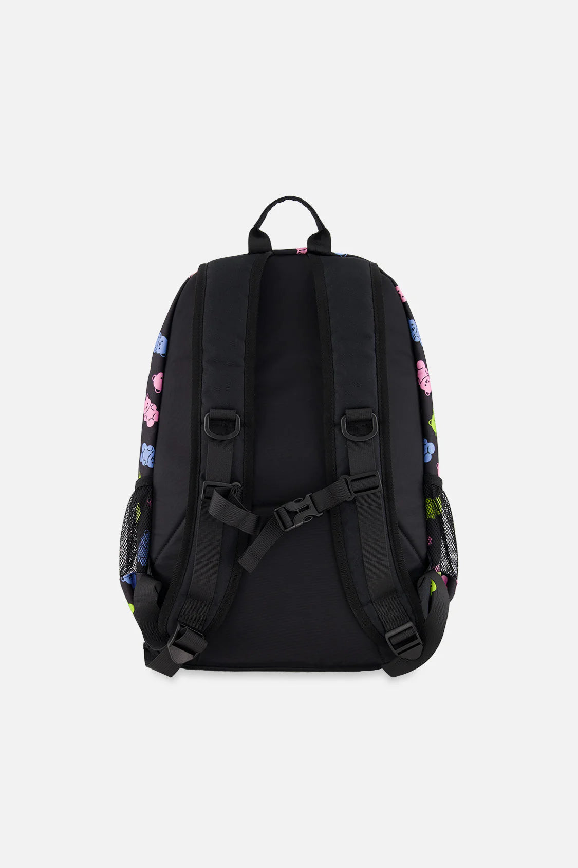 Sac à dos noir imprimé jujubes - Deux Par Deux