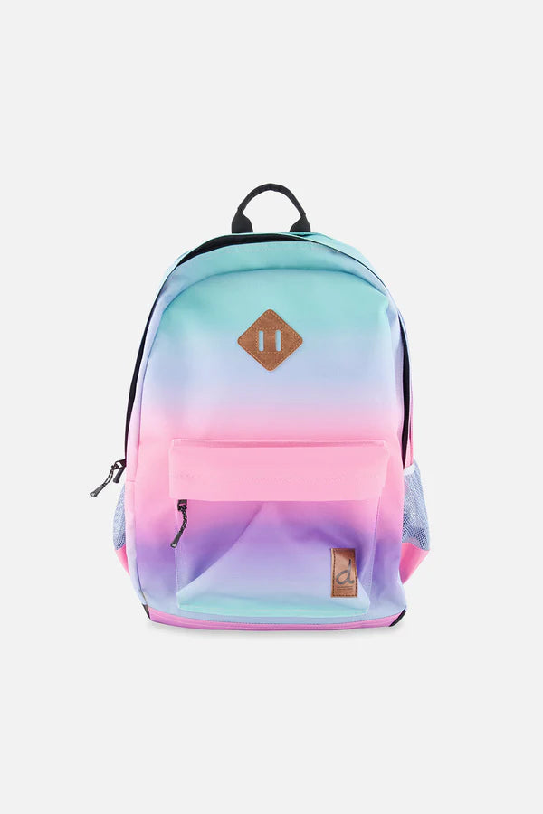 Sac à dos dégradé bleu et mauve - Deux Par Deux