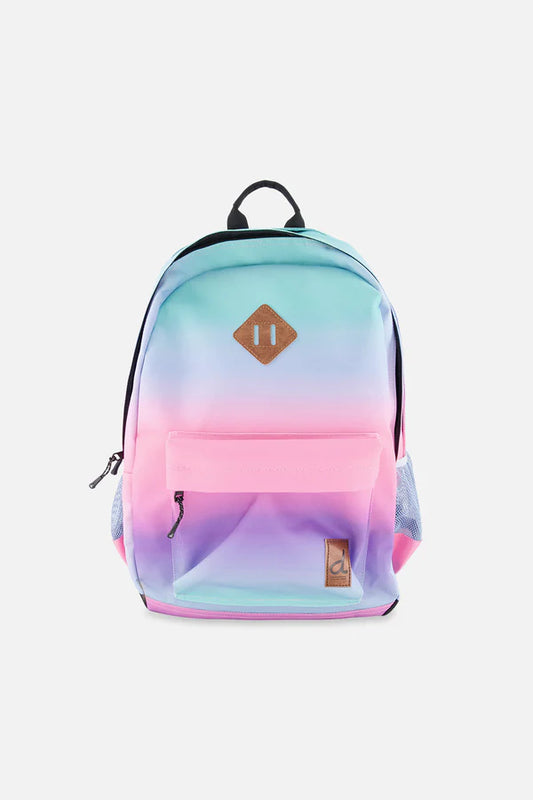 Sac à dos dégradé bleu et mauve - Deux Par Deux