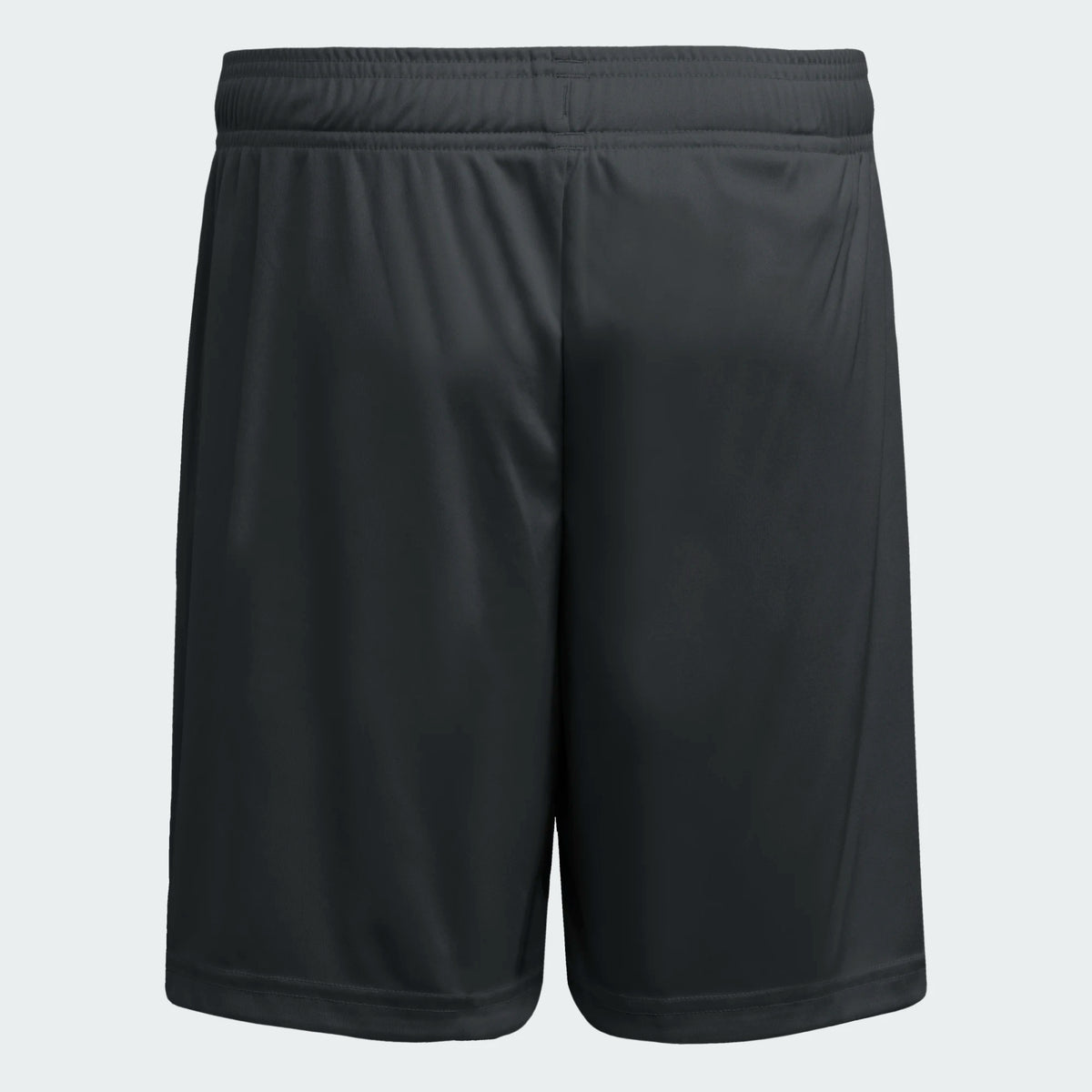 Short Extrada 26 - Adidas noir à taille élastique et coupe sportive vue de face
