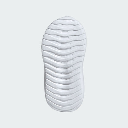 Espadrilles Runfalcon 6 EL - Adidas, semelle extérieure blanche à reliefs ondulés, vue de dessous